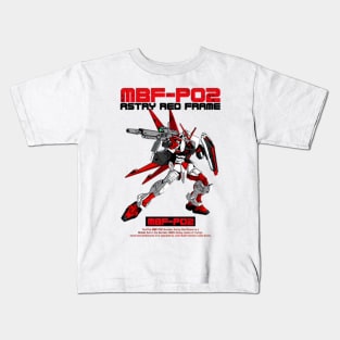 MBF-P02 Astry Red Frame Kids T-Shirt